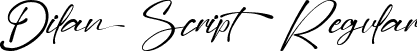 Dilan Script Regular font | Dilan Script.otf