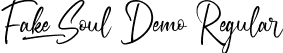 Fake Soul Demo Regular font | FakeSoulDemoRegular.ttf