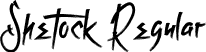 Shetock Regular font | ShetockFont.ttf