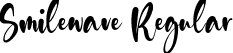 Smilewave Regular font | Smilewave.otf