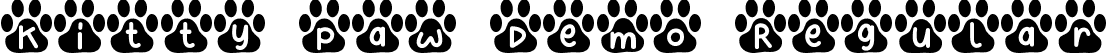 Kitty Paw Demo Regular font | KittyPawDemoRegular.ttf