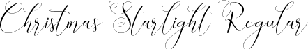 Christmas Starlight Regular font | Christmas Starlight - demo.ttf