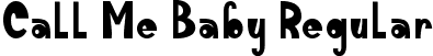 Call Me Baby Regular font | Call Me Baby.ttf