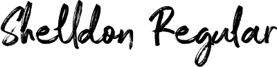 Shelldon Regular font | Shelldon.ttf