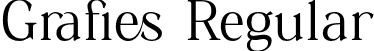 Grafies Regular font | Grafies-Regular.otf