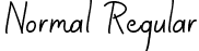 Normal Regular font | Priscillia Demo Regular.ttf