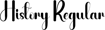 History Regular font | History.ttf