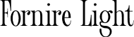 Fornire Light font | Fornire-Light.otf