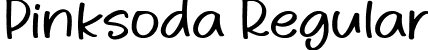 Pinksoda Regular font | Pinksoda.otf