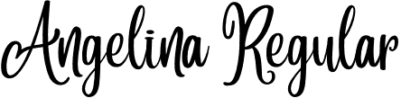 Angelina Regular font | Free Version Angelina.ttf