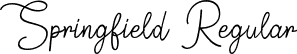 Springfield Regular font | Springfield Demo.otf