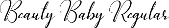 Beauty Baby Regular font | BeautyBaby.otf