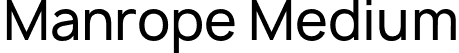 Manrope Medium font | manrope-medium.otf