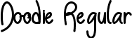 Doodie Regular font | Doodie.otf