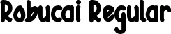 Robucai Regular font | Robucai.ttf