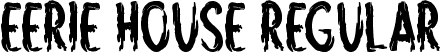 Eerie House Regular font | Eerie House.otf