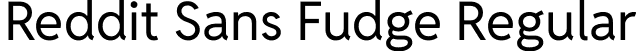 Reddit Sans Fudge Regular font | RedditSansFudge-Regular.ttf