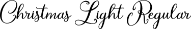 Christmas Light Regular font | Christmas Lights.ttf