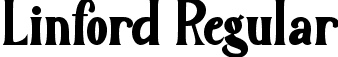 Linford Regular font | Linford otf.otf