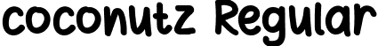 coconutz Regular font | coconutz.otf