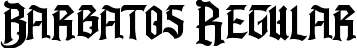 Barbatos Regular font | Barbatos.ttf