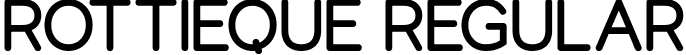 Rottieque Regular font | Rottieque.ttf