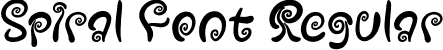 Spiral Font Regular font | Spiral.otf