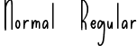 Normal Regular font | Secret Caramel Regular.ttf