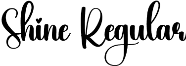 Shine Regular font | Shine.otf