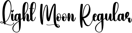 Light Moon Regular font | Light-Moon.otf