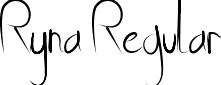 Ryna Regular font | Ryna.ttf