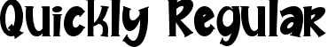 Quickly Regular font | Quickly.ttf