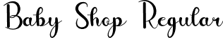 Baby Shop Regular font | BabyShop.otf