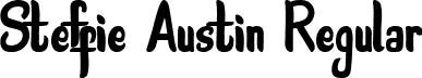 Steffie Austin Regular font | Steffie Austin demo.ttf