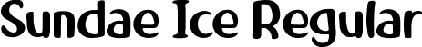 Sundae Ice Regular font | Sundae Ice.ttf