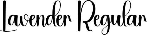 Lavender Regular font | Lavender.otf