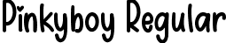 Pinkyboy Regular font | Pinkyboy.ttf