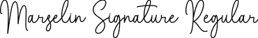 Marselin Signature Regular font | Marselin Signature.ttf