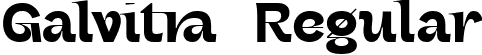 Galvitra Regular font | Galvitra.ttf