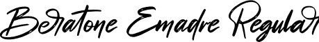 Beratone Emadre Regular font | Beratone Emadre.ttf