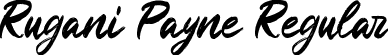 Rugani Payne Regular font | RuganiPayne.ttf