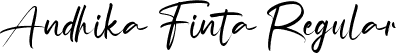 Andhika Finta Regular font | Andhika Finta.ttf