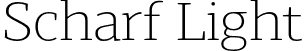 Scharf Light font | Scharf-Light.otf