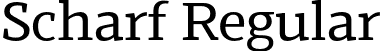 Scharf Regular font | Scharf-Regular.otf