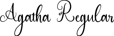 Agatha Regular font | Agatha.ttf