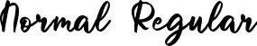 Normal Regular font | Hicktoryna Regular.ttf