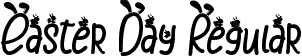 Easter Day Regular font | Easter Day OTF.otf