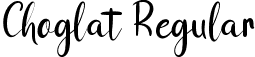 Choglat Regular font | Choglat.ttf