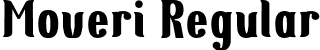 Moveri Regular font | Moveripersonaluse-Regular.otf