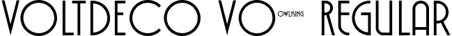 VOLTDECO V02 Regular font | VOLTDECOV02-Regular.otf